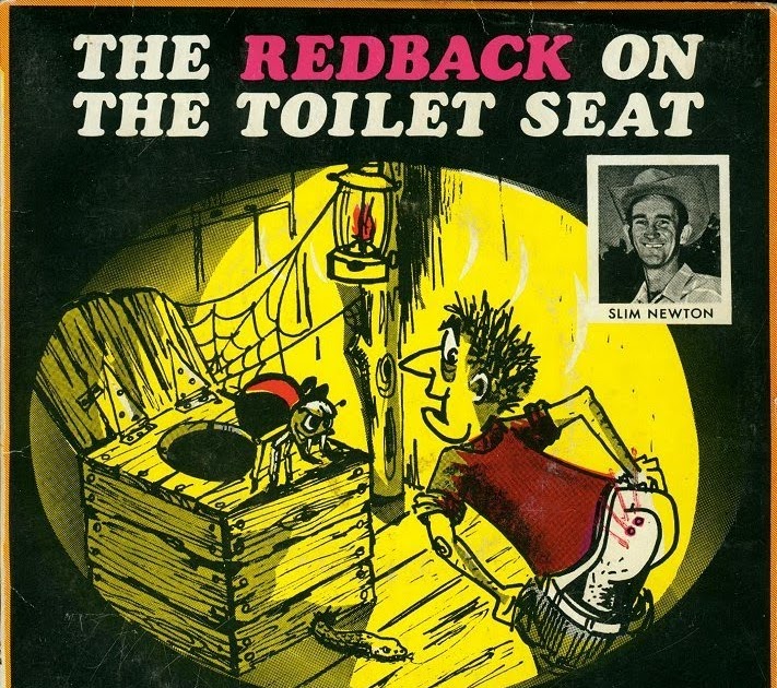 Little Aussie Albums Slim Newton Redback On The Toilet Seat