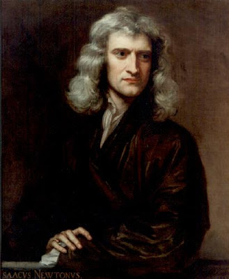 Isaac Newton Wig