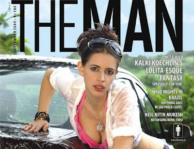 Kalki Koechlin poses for The Man