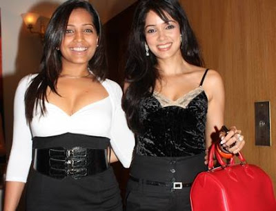 Vidya Malvade with Meghna Naidu