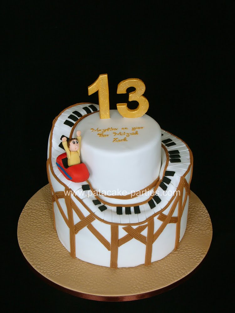 PataCake Parties Roller Coaster Cake