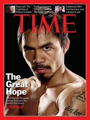 Manny Pacquiao on Time Magazine Cover