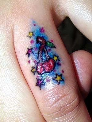 small star tattoo. cute small star tattoos on