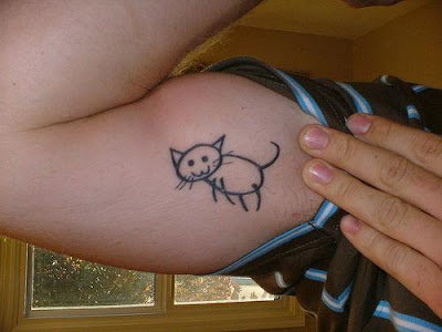 Labels: animal tattoo, bicep tattoos, cute tattoos, girls tattoos, 