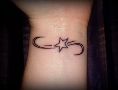 STERN TATTOO HANDGELENK