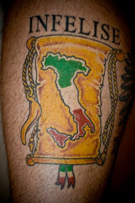 Italian tattoos are becoming more popular everyday men