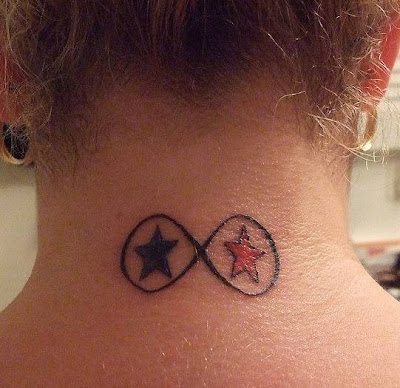infinity tattoo with star tattoos infinity tattoo with star tattoos