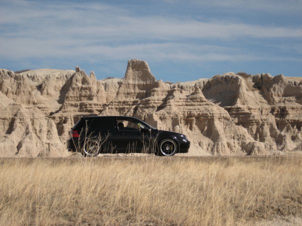 My Car in the Badlands