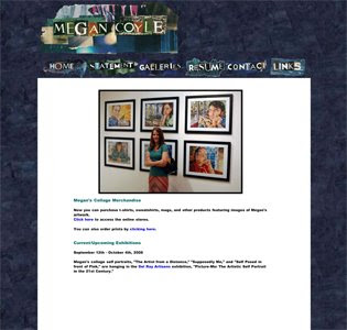 Megan Coyle's website