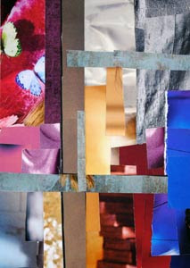 Experiment 1 - Nonobjective Art by collage artist Megan Coyle