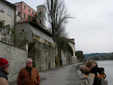 The rivers edge in Passau