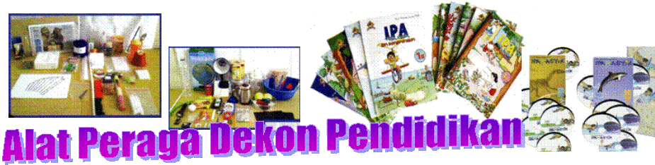 Alat Peraga Dekon Pendidikan