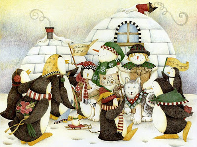 christmas art painting alt