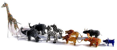 Eco Africa Social Ventures: Zimbabwe's fabulous wire bead art project