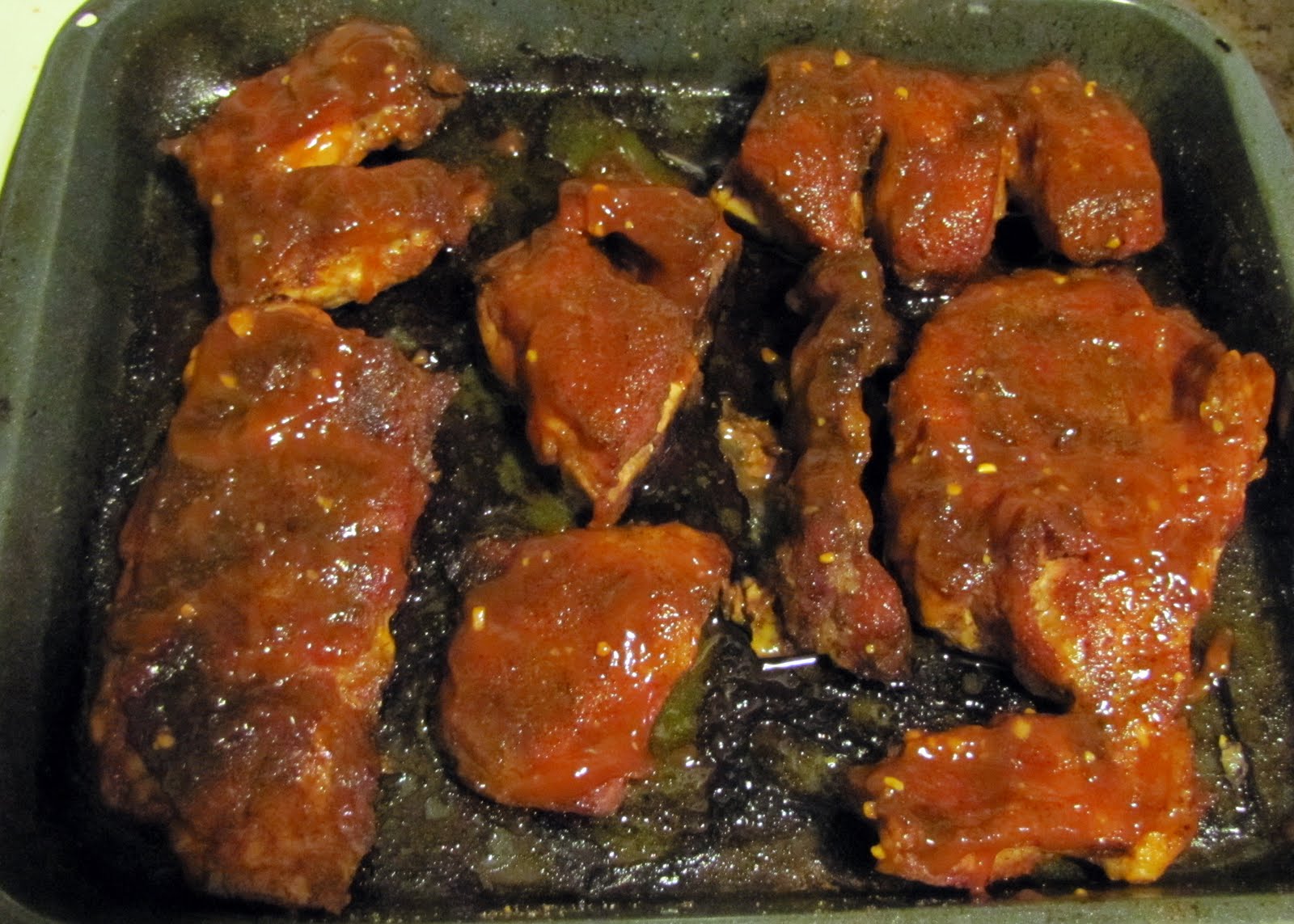Smells Like Food in Here Slow Oven"Grilled" Riblets with Chris's