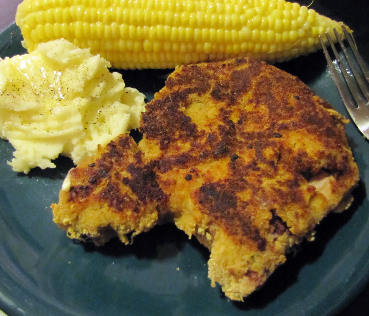 Italian breaded pork chop