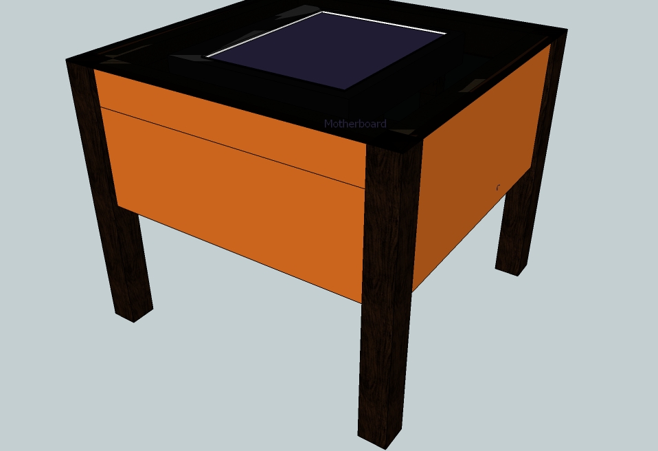 diy arcade coffee table