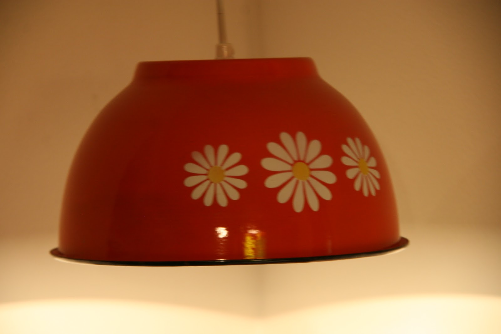 Jeg holder af hverdagen...: homemade lampe sjov..