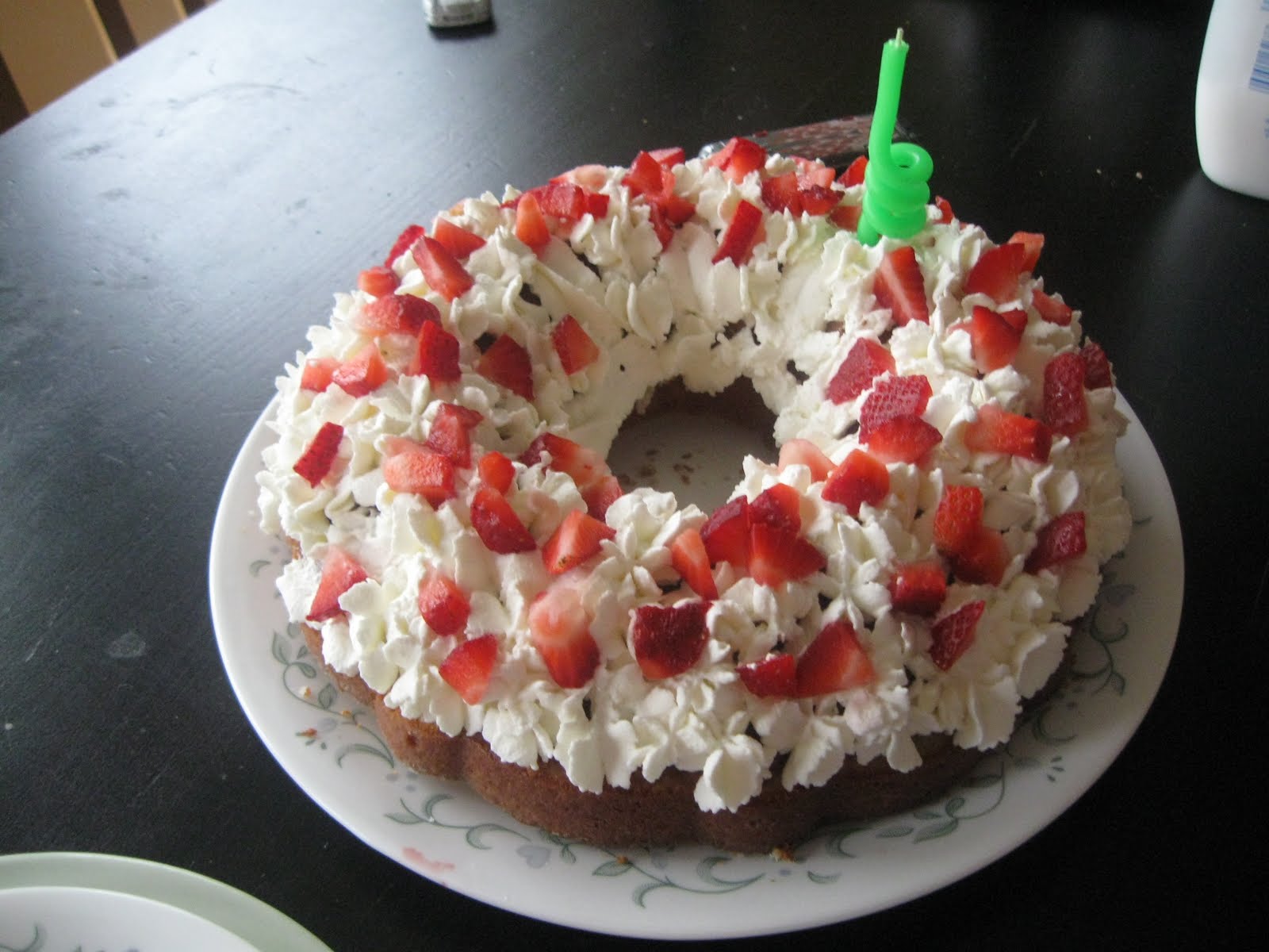 Find your Recipe of the Day! Boston Creme Strawberry Cake