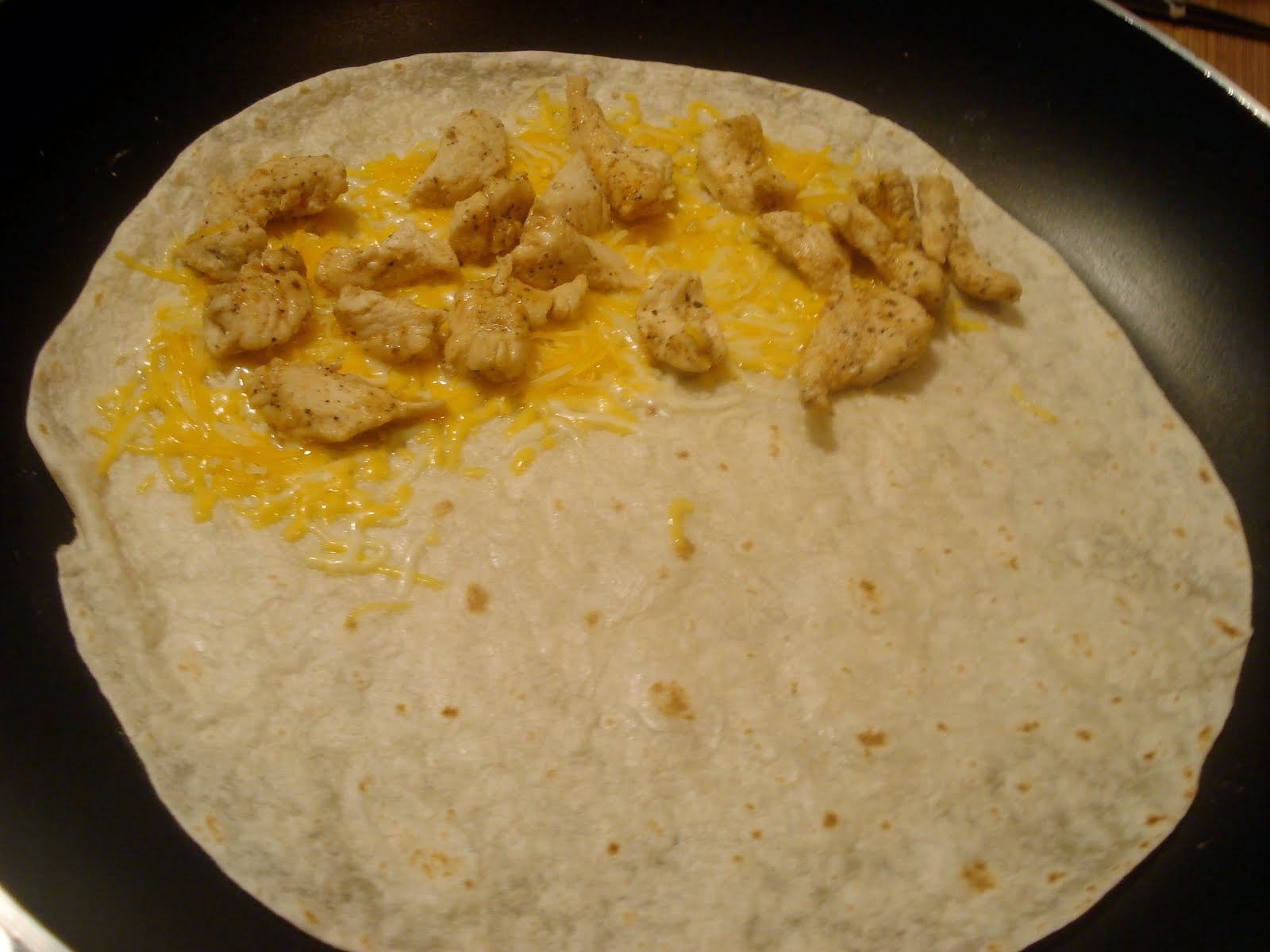 YourVicariousExperience Chicken Quesadillas & Spicy Mexican Rice