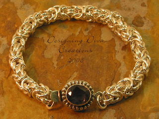 byzantine chainmaille bracelet
