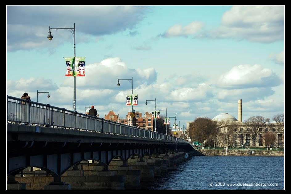 Clueless in Boston Harvard Bridge