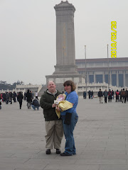 Ed, Deb and DJ in Beijing