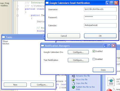 Configuring the Google Calendars notification plugin