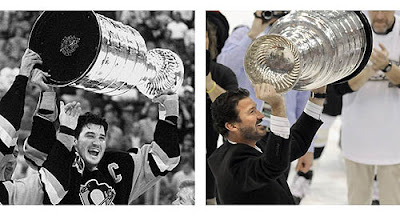 Mario Lemieux Raises Cup Again