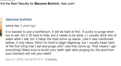 Bulimia Tips