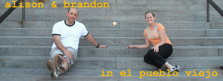 Alison and Brandon in El Pueblo Viejo