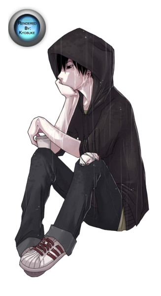 Emo+anime+boy+wallpaper