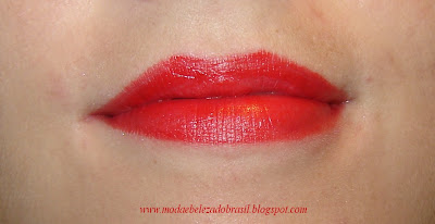 Batom Vermelho Cor vermelho da paleta de batons Catherine Hill
