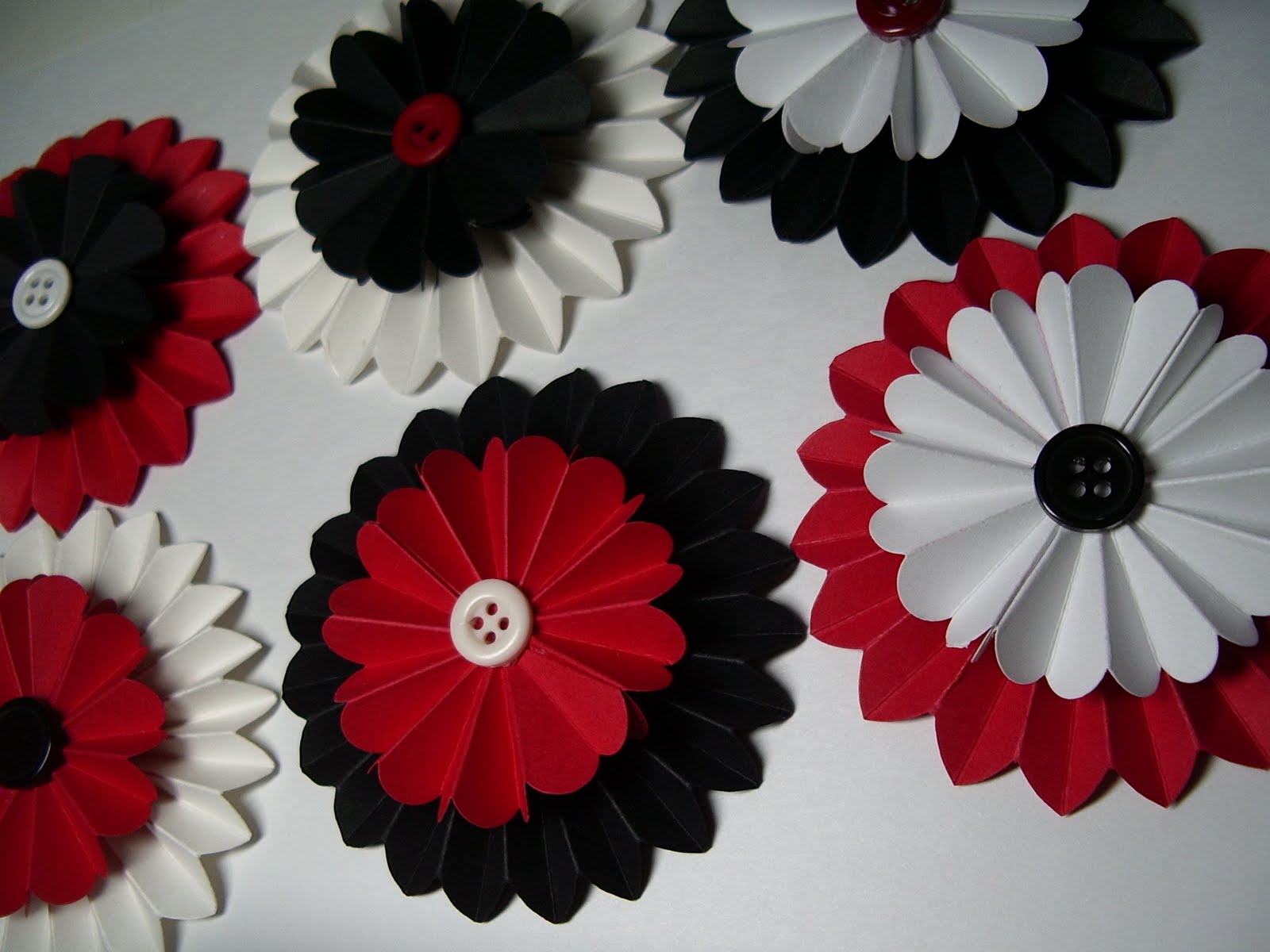 Cardstock Flowers