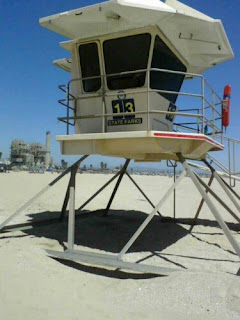 huntington lifeguard towers beach broadcasting colon network