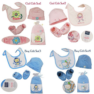Girl Gift Sets on Cherish Our Kids Moments Baby Girl And Boy 3pcs Gift Set