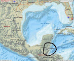 Belize is southest of Mexico