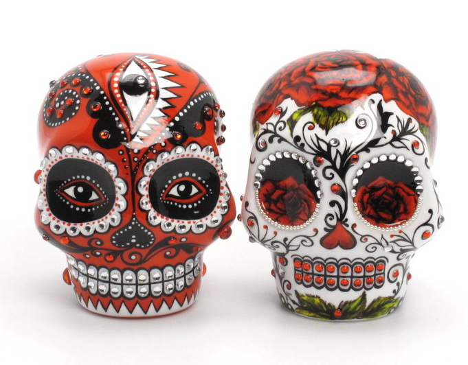 Skull Lover Wedding Cake Topper 0075 Skull Lover Wedding Cake Topper 0075