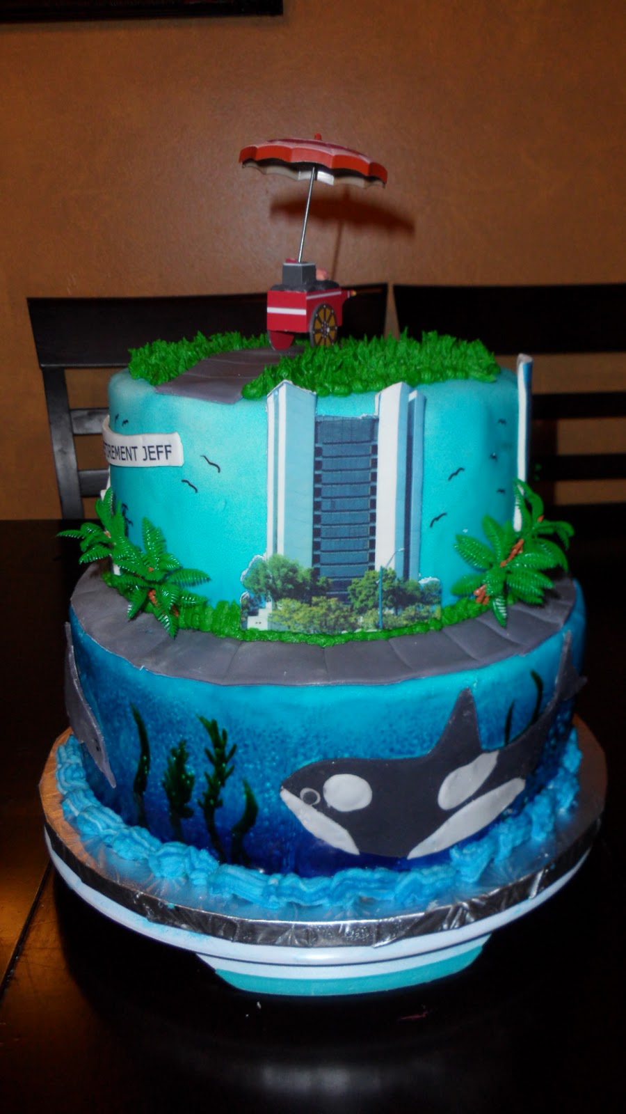 Cakes By Jake Long Beach Retirement Cake