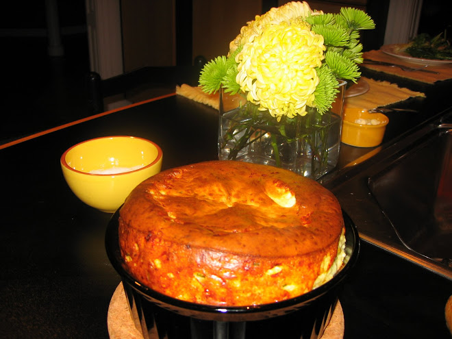 My Very First Cheese Souffle' ~ Thanks to Jacques Pepin's "Maman"