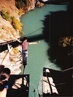 Bungy jumping, Queenstown, New Zealand