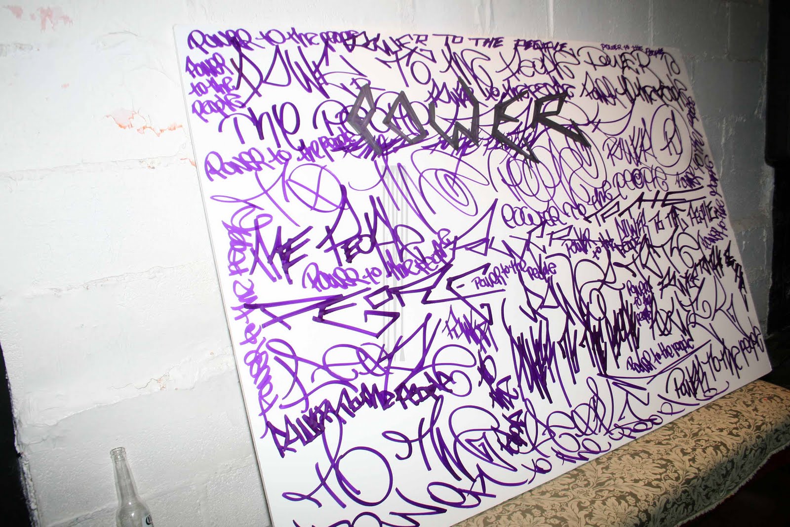Graffiti+canvases