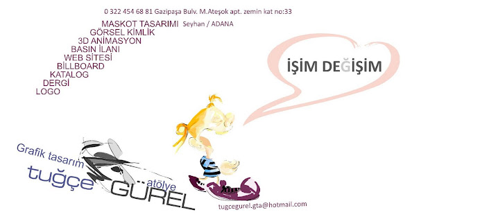 Tuğçe GÜREL Grafik Tasarım Atölye