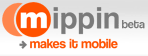 Mippin : Rendre l information mobile Logo Mippin