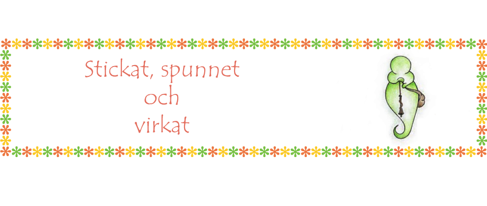 Stickat, spunnet och virkat