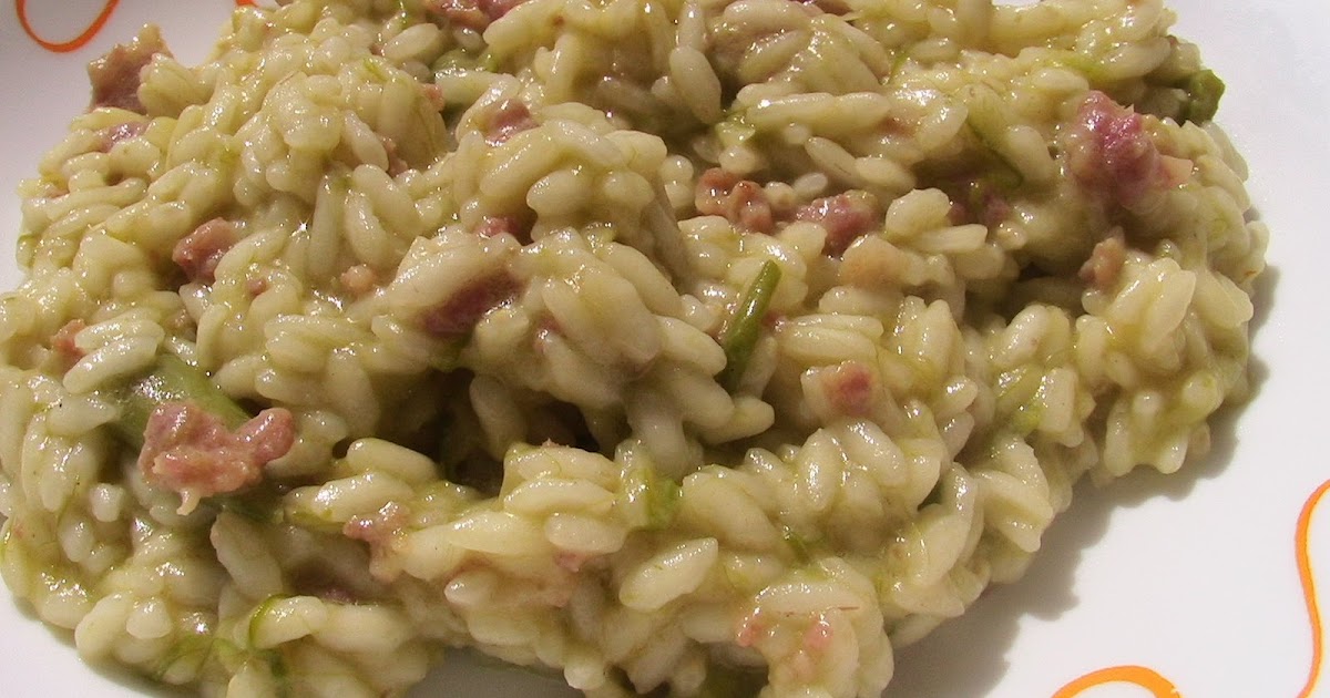 Profumi in cucina Risotto asparagi e salsiccia