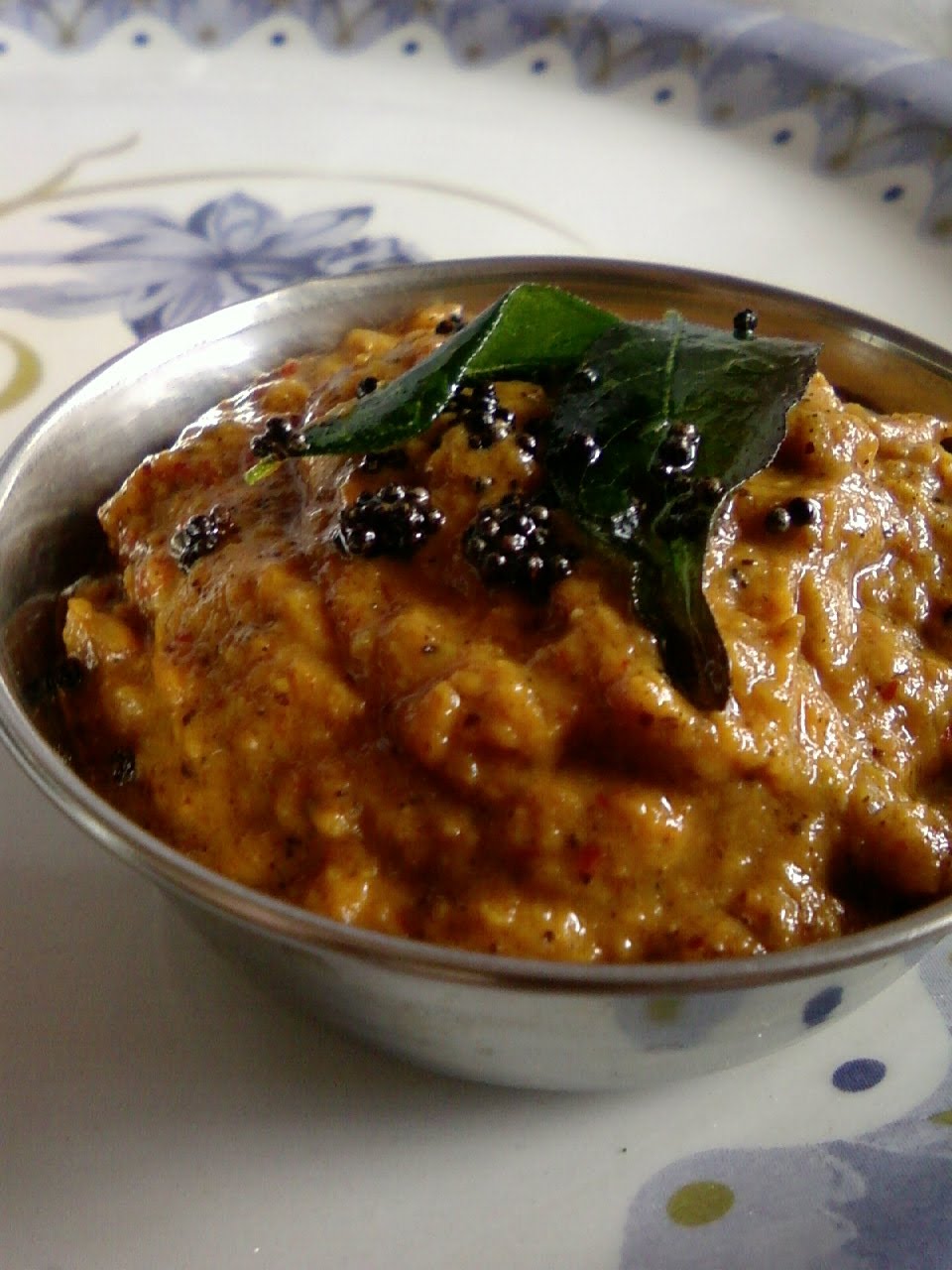 Beerakaya Tomato Pachadi ~ Ridge Gourd Tomato Chutney - Blend with Spices