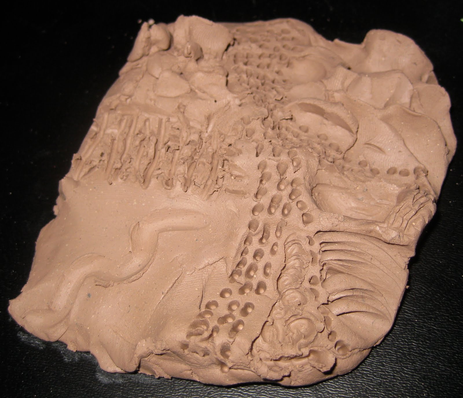 one artist a day Marilyn Levine / Texture in Clay