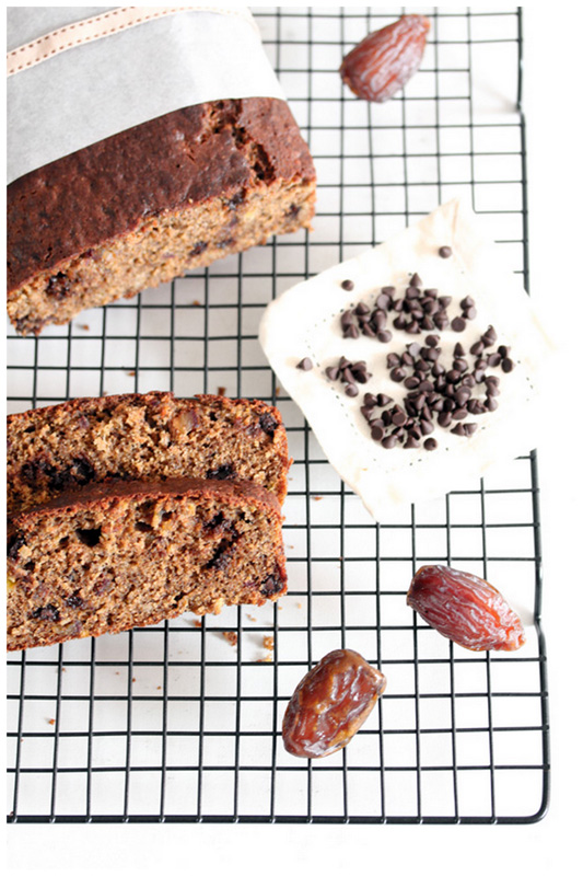 Foodagraphy. By Chelle. Banana Date Chocolate Loaf