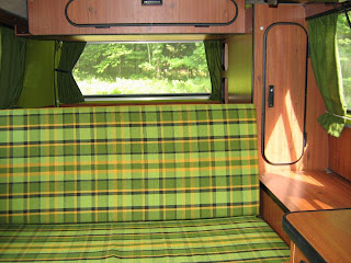 Interior z-bed and rear storage